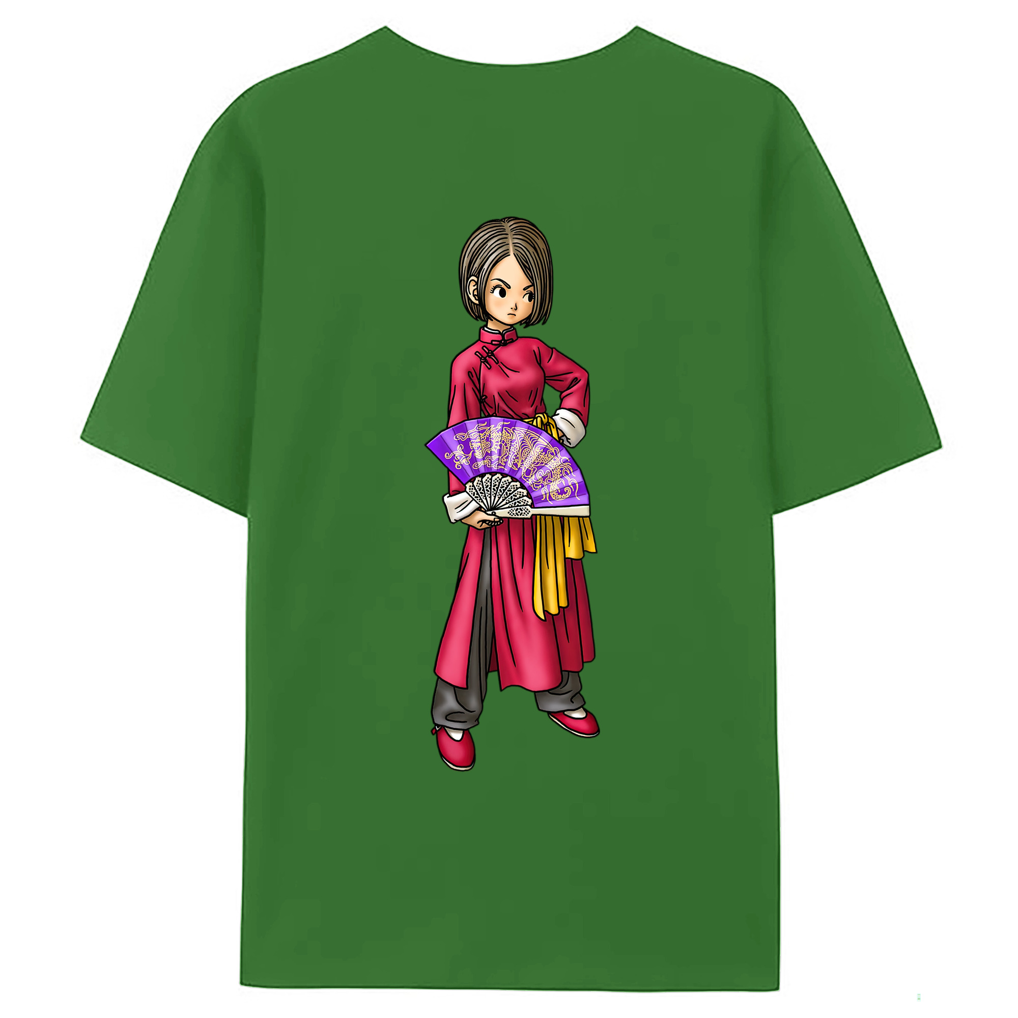 （画像用） ドラゴンクエスト Doragon Kuesuto Dragon Quest レディース半袖Tシャツ(バックプリント)